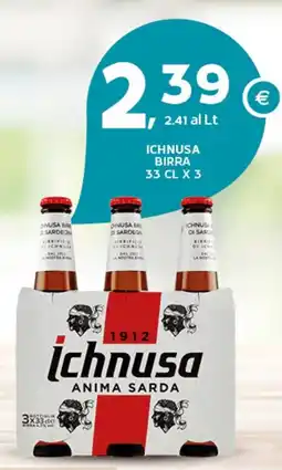 Extra Supermercati Ichnusa Birra offerta