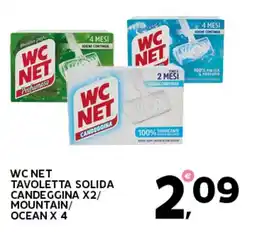 Extra Supermercati WC NET TAVOLETTA SOLIDA CANDEGGINA offerta