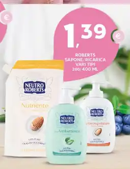 Extra Supermercati ROBERTS SAPONE/RICARICA offerta
