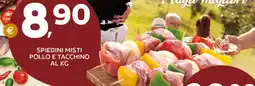 Extra Supermercati Spiedini misti pollo e tacchino offerta