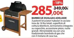 Kreo Brico e Casa Campingaz barbecue dualgas adelaide offerta
