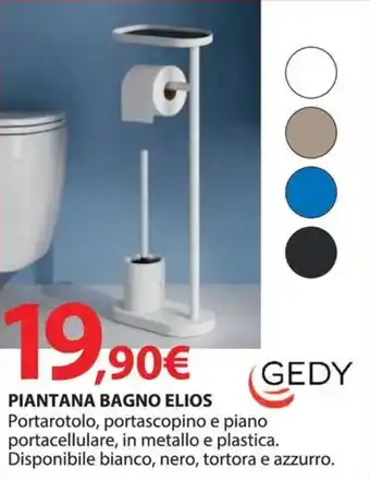 Gedy piantana bagno elios