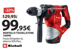 Kreo Brico e Casa Einhell martello tassellatore 1600W offerta