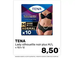 Iper Tosano TENA Lady silhouette noir plus offerta