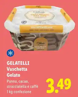 Lidl Gelatelli Vaschetta Gelato offerta
