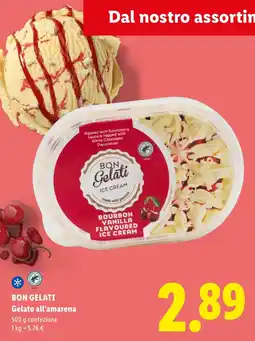 Lidl BON GELATI Gelato all'amarena offerta