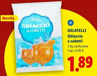 Lidl GELATELLI Ghiaccio a cubetti offerta