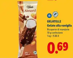 Lidl Gelatelli Gelato alla vaniglia offerta