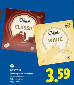 Lidl Gelatelli Stecco gelato ricoperto offerta