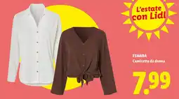 Lidl ESMARA Camicetta da donna offerta