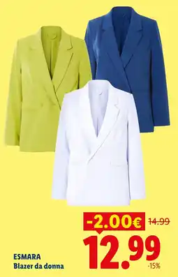 Lidl ESMARA Blazer da donna offerta