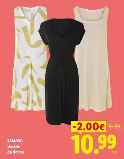 Lidl ESMARA Vestito da donna offerta