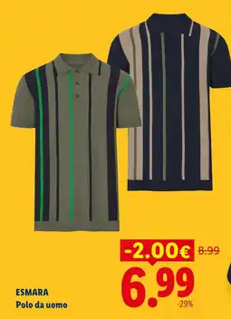 Lidl ESMARA Polo da uomo offerta