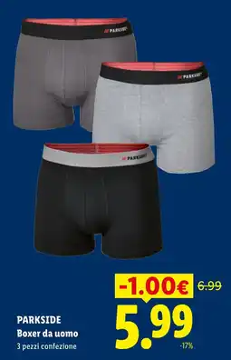 Lidl PARKSIDE Boxer da uomo offerta