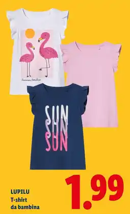 Lidl LUPILU T-shirt da bambina offerta
