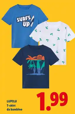 Lidl LUPILU T-shirt da bambino offerta