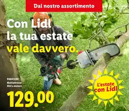 Lidl PARKSIDE Multiattrezzo 4in1 a motore offerta