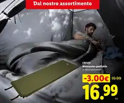 Lidl CRIVIT Materassino gonfiabile offerta