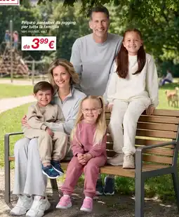 KiK Felpa o pantaloni da jogging per tutta la famiglia offerta