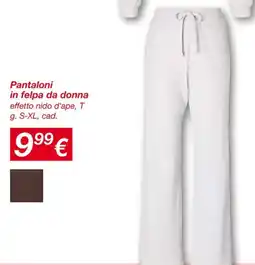 KiK Pantaloni in felpa da donna offerta