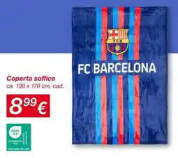KiK Coperta soffice FC BARCELONA offerta