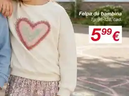 KiK Felpa da bambina offerta