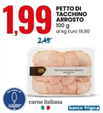 Eurospin PETTO DI TACCHINO ARROSTO offerta