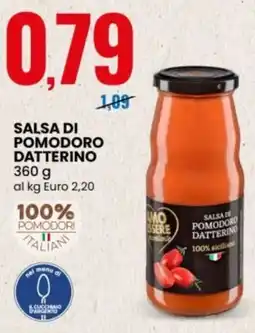 Eurospin Salsa di pomodoro datterino offerta