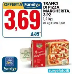 Eurospin Tranci di pizza Margherita offerta