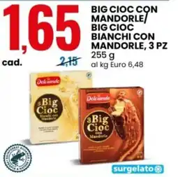 Eurospin Big Cioc con Mandorle Dolciando offerta
