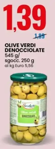 Eurospin Olive verdi Denocciolate offerta