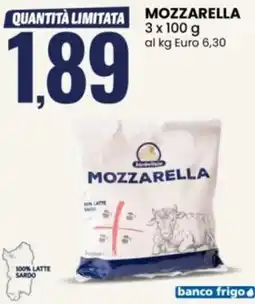 Eurospin Mozzarella Sardelisio offerta