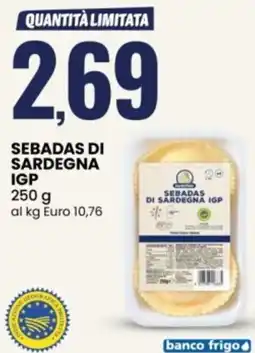 Eurospin Sebadas di Sardegna IGP offerta