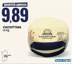 Eurospin Caciottina Sardelisie offerta