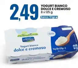 Eurospin Yogurt bianco dolce e cremoso offerta