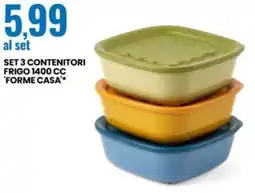 Eurospin CONTENITORI 'FORME CASA' offerta