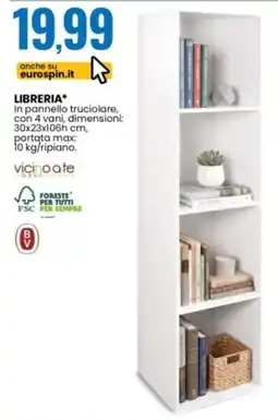 Eurospin LIBRERIA* vicino ate offerta