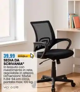 Eurospin Sedia da scrivania offerta