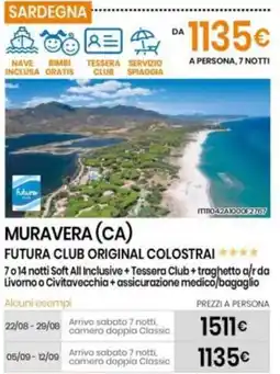 Eurospin FUTURA CLUB ORIGINAL COLOSTRAI offerta