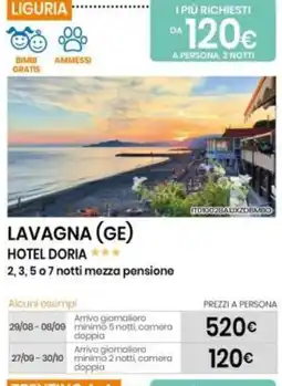 Eurospin Hotel doria offerta