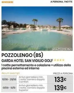 Eurospin Garda Hotel San Vigilio Golf offerta