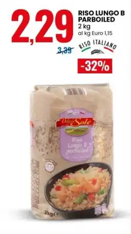 Eurospin Delizie Sole Riso Lungo B parboiled offerta