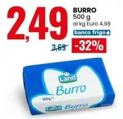 Eurospin Land Burro offerta