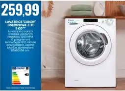 Eurospin Lavatrice 'Candy' offerta