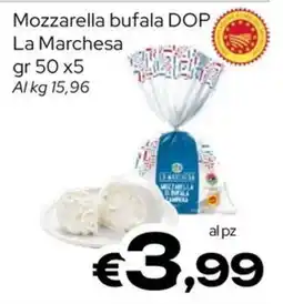 MAX Supermercati Mozzarella bufala DOP La Marchesa offerta
