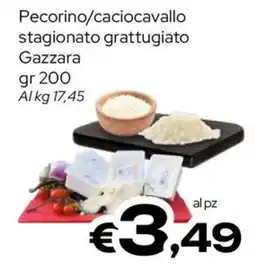 MAX Supermercati Pecorino/caciocavallo stagionato grattugiato Gazzara offerta