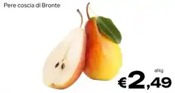 MAX Supermercati Pere coscia di Bronte offerta