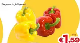 MAX Supermercati Peperoni gialli/rossi offerta