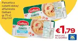 MAX Supermercati Pancetta dolce Galbani offerta