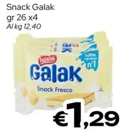 MAX Supermercati Galak Snack Fresco offerta